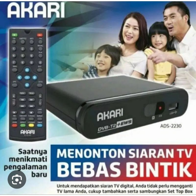 STB TV Digital Receiver AKARI ADS-2230 DVB-T2+EWS
