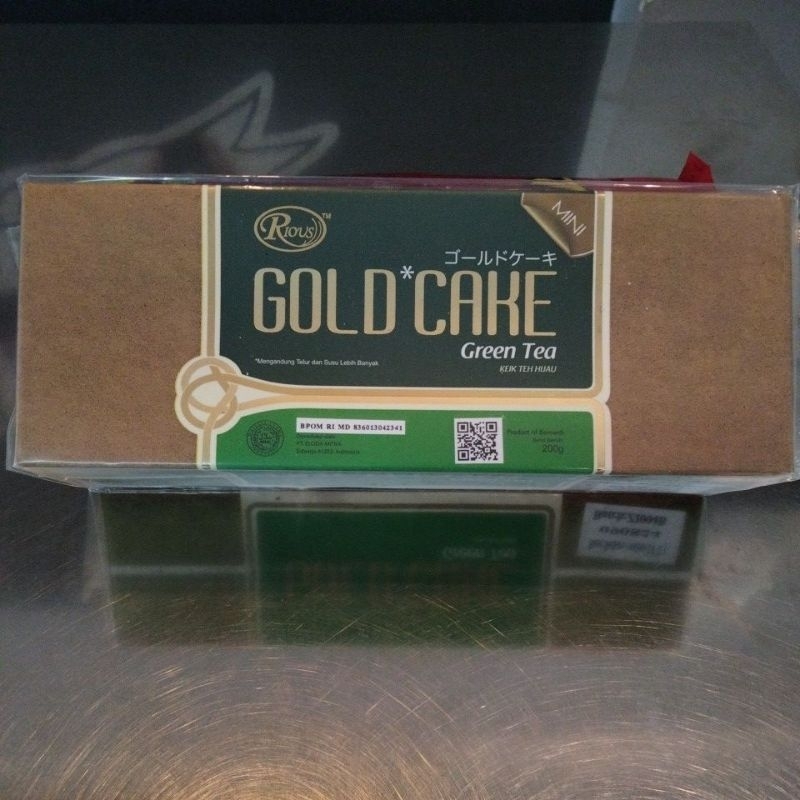 

GOLD CAKE GREEN TEA MINI 200 GR