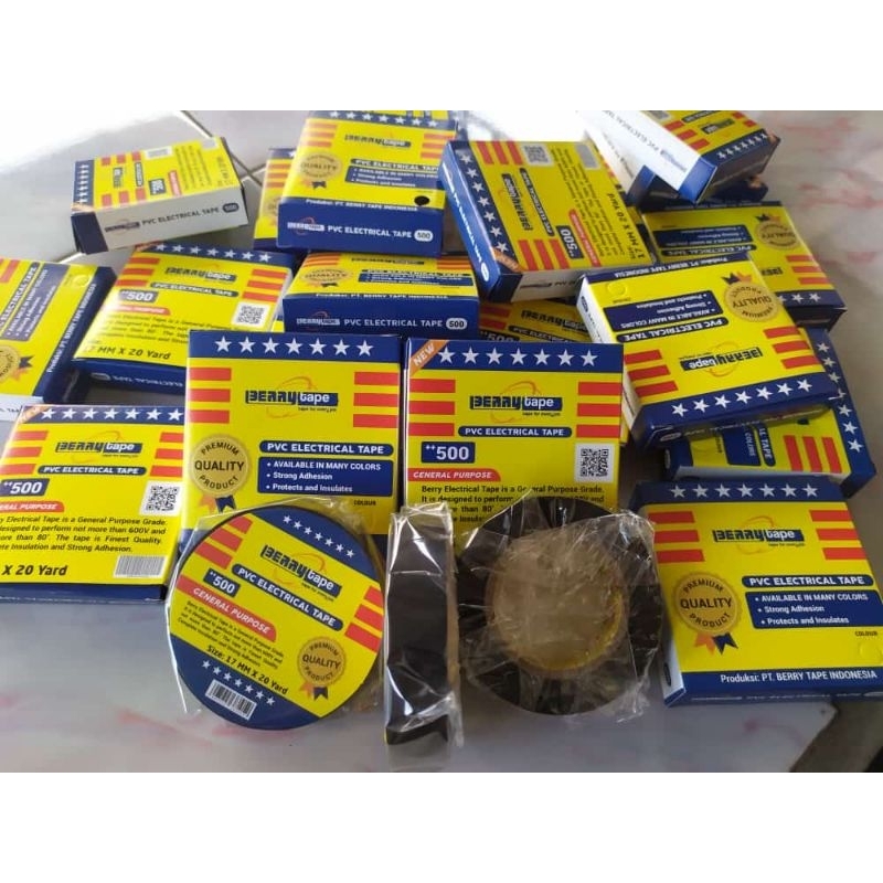 

isolasi kabel pvc berry tape termurah