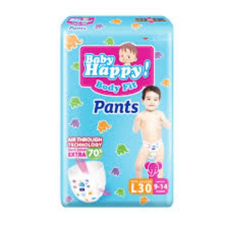 PAMPERS BABY HAPPY M32 L28 XL