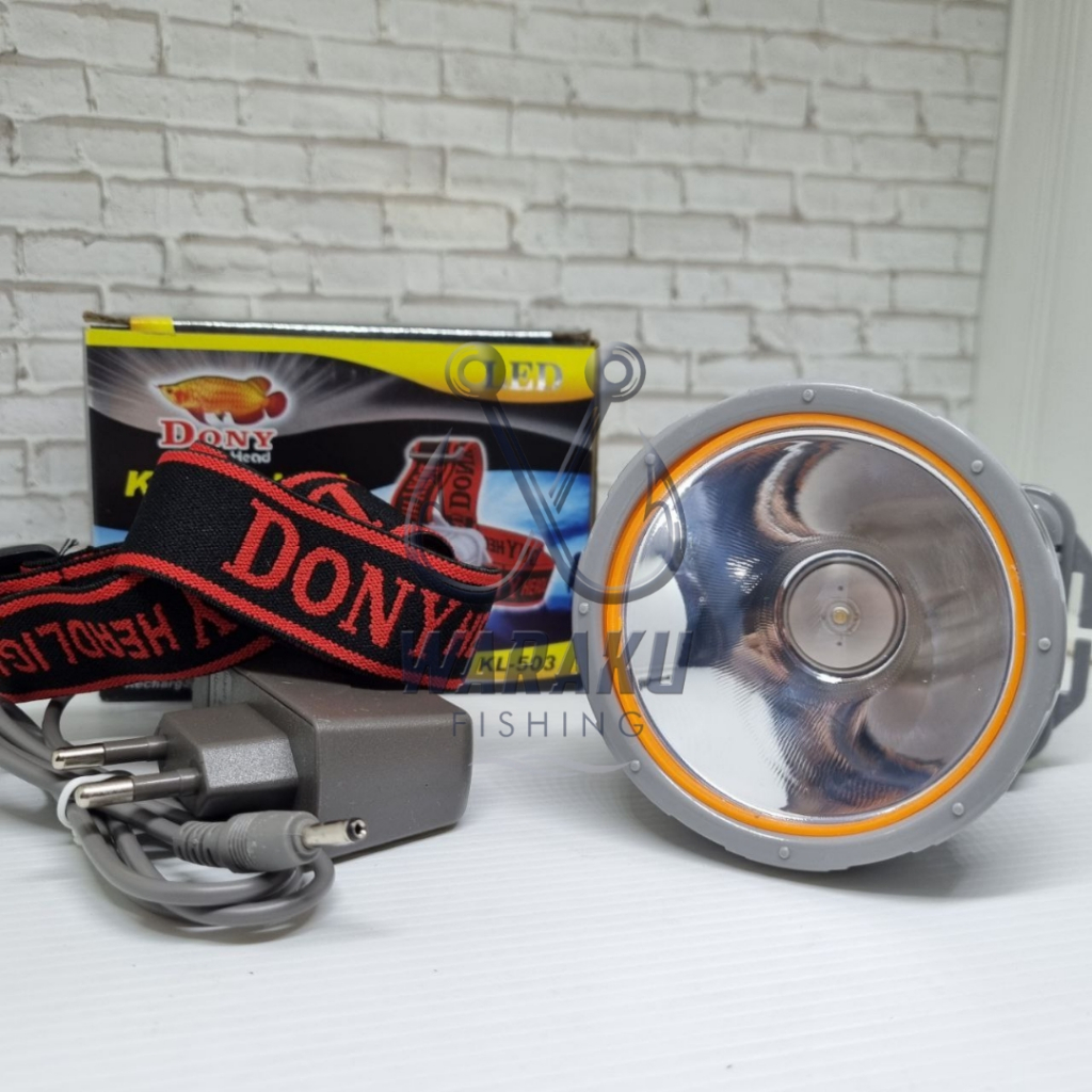DONY Senter Kepala / Senter Kening LED KL 503 Cas Terang / Murah