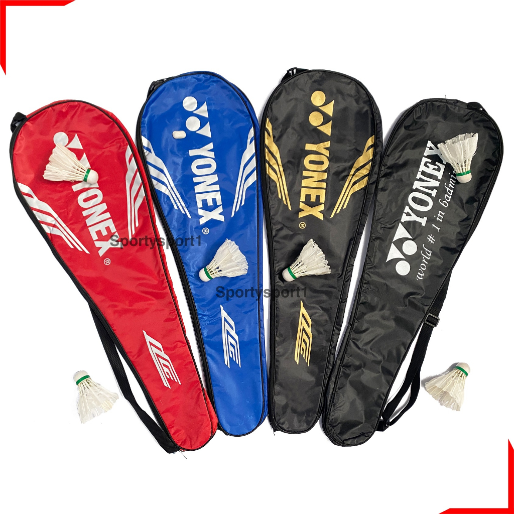 TAS RAKET BADMINTON, TAS RAKET BULUTANGKIS, Cover Raket Bulutangkis Muat 2 Raket HARGA GROSIR