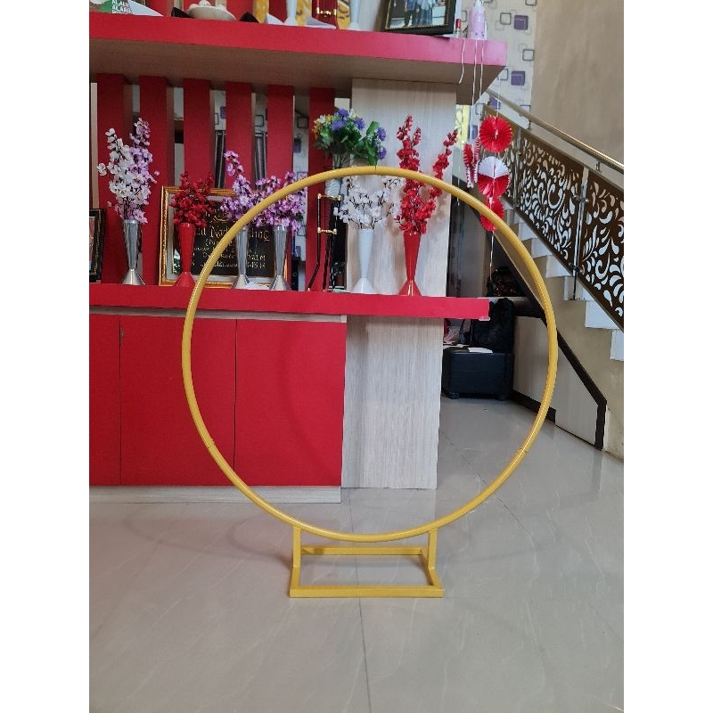 LINGKAR RING BACKDROP DEKOR WEDDING