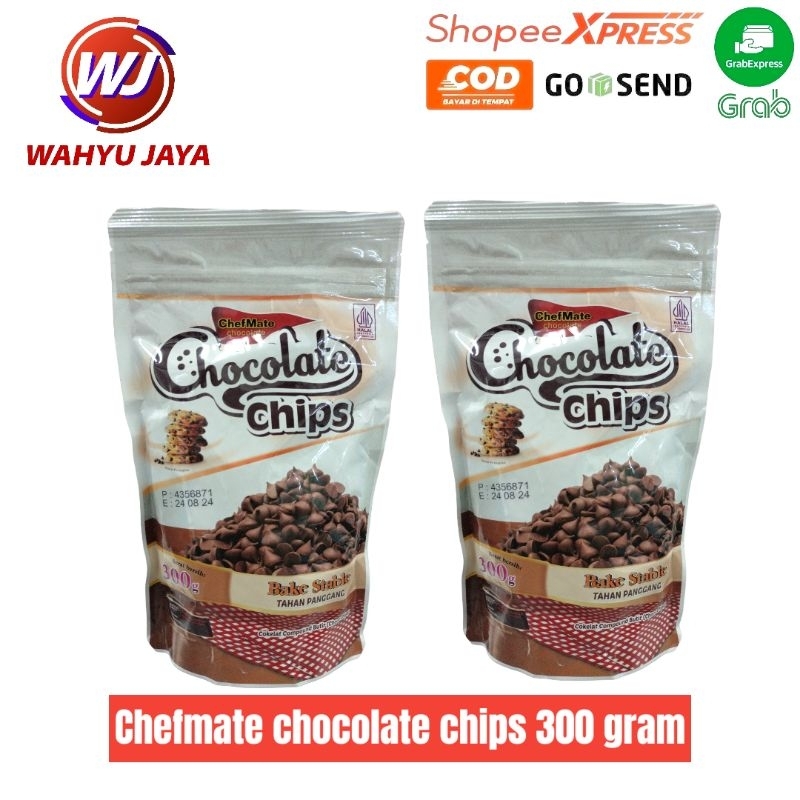 

Chefmate chocolate chips 300 gram