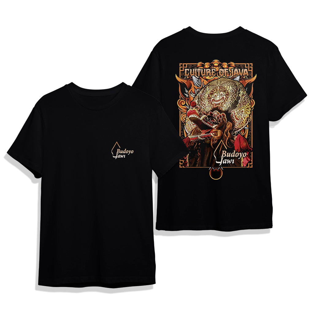 kaos distro JARANAN BUDAYA JAWA BARONG T-Shirt