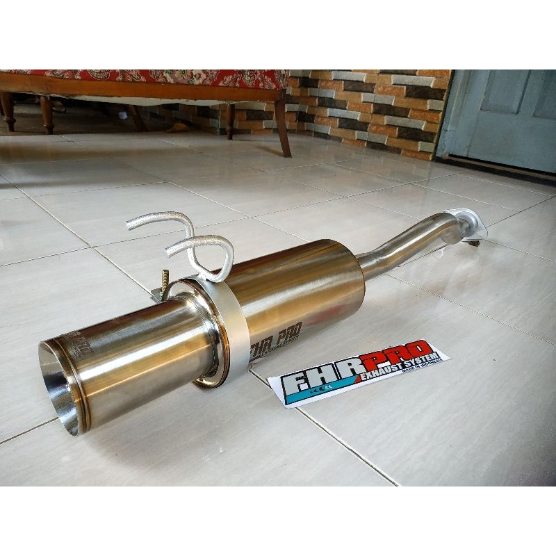 KNALPOT  BOLT ON HONDA CIVIC FD ORIGINAL