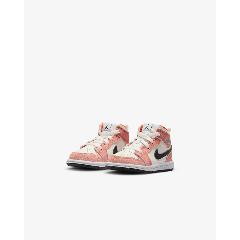 Air jordan mid cream orange kids original