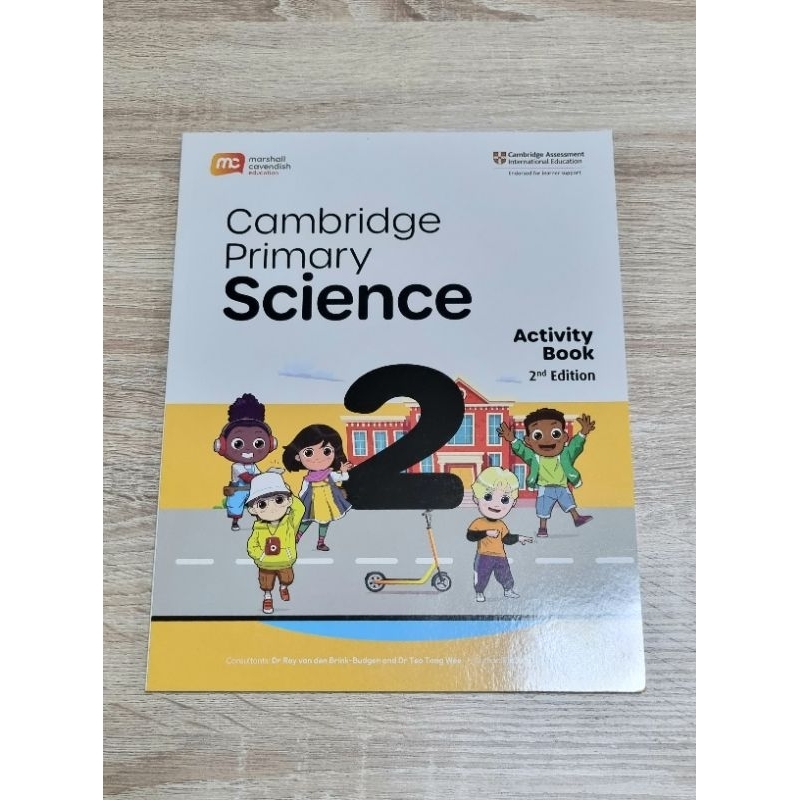 

cambridge primary science 2 activity book 2nd edition marshall cavendish education brand new