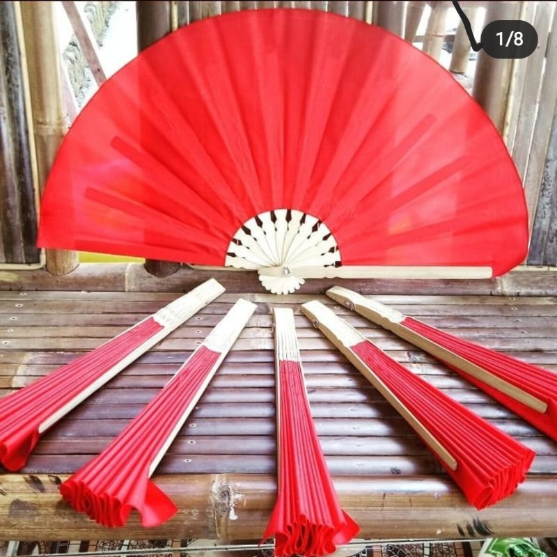 ✅Kipas Warna Polos kipas tari kipas polos kipas nari kipas lipat kipas tangan
