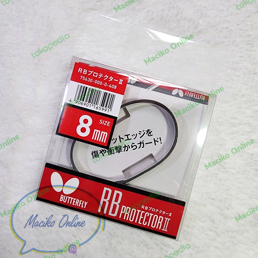 Butterfly RB Protector III 12mm ~ Pelindung Bet Pingpong Side Tape