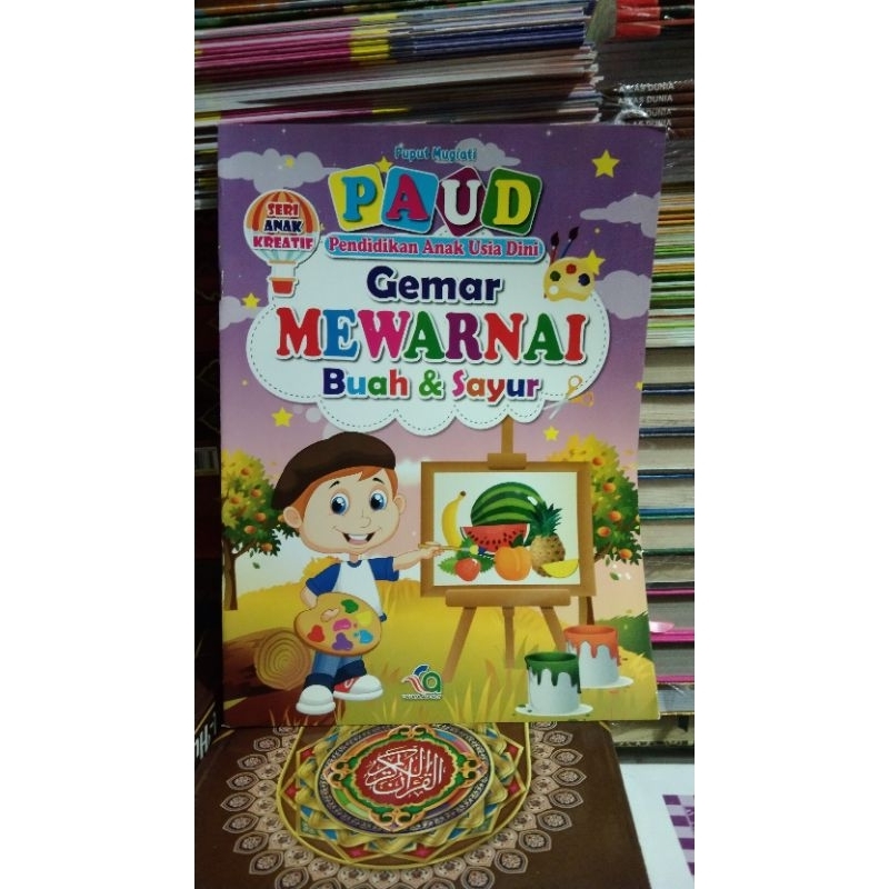 

PAUD GEMAR MEWARNAI BUAH& SAYURAN
