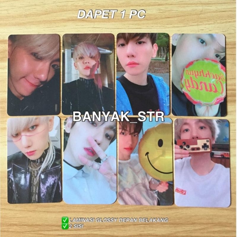 [READY STOCK] 1 PHOTOCARD BAEKHYUN EXO POWER LOVE SHOT TEMPO UNOFFICIAL / PC BAEKHYUN EXO UNOFFICIAL