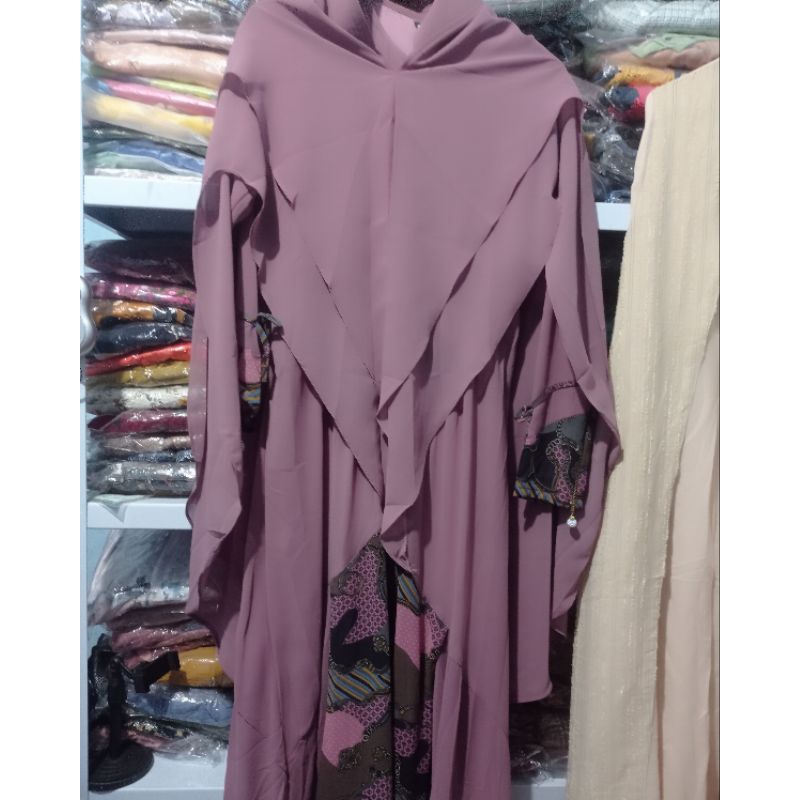gamis syari batik Premium