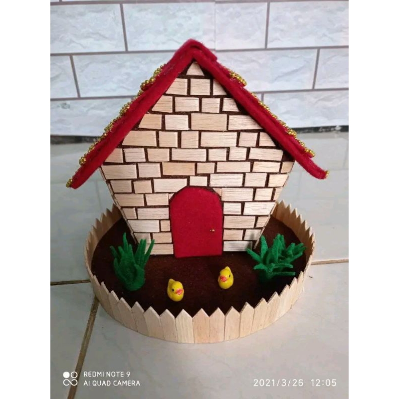 tempat permen wadah permen toples lebaran unik bahan flanel lucu kerajinan toples