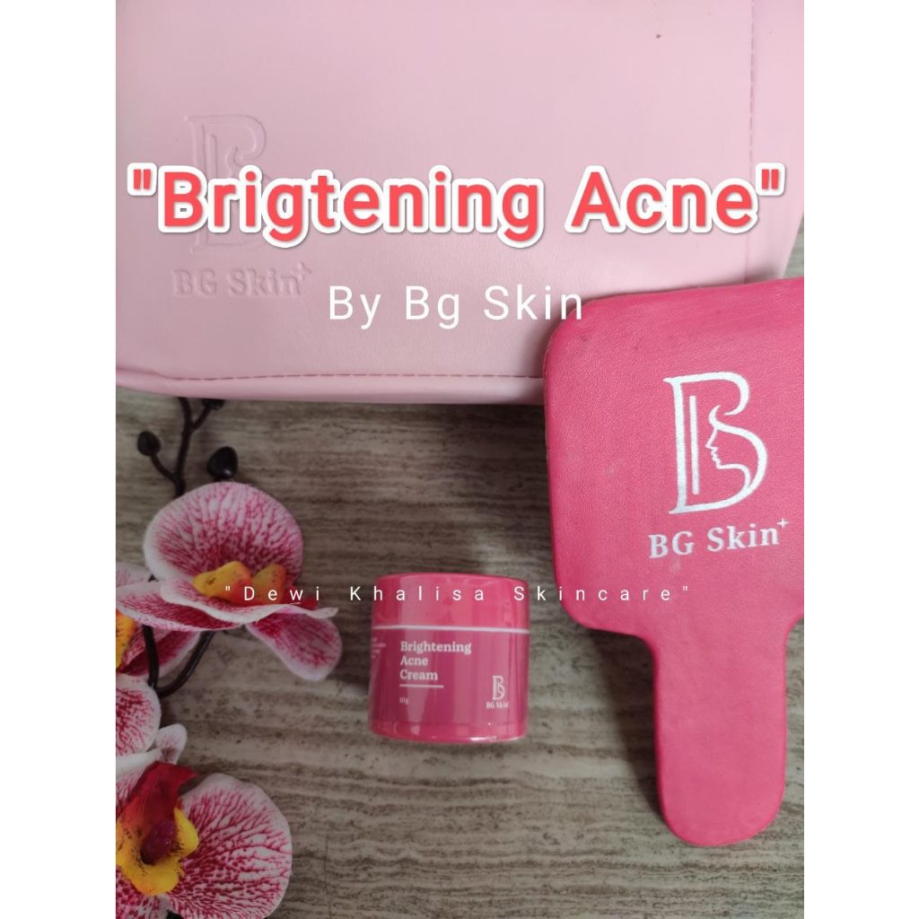 BG SKIN BRIGHTENING ACNE CREAM 100% ORI BPOM / CREAM MALAM ACNE BEAUTY GLOW