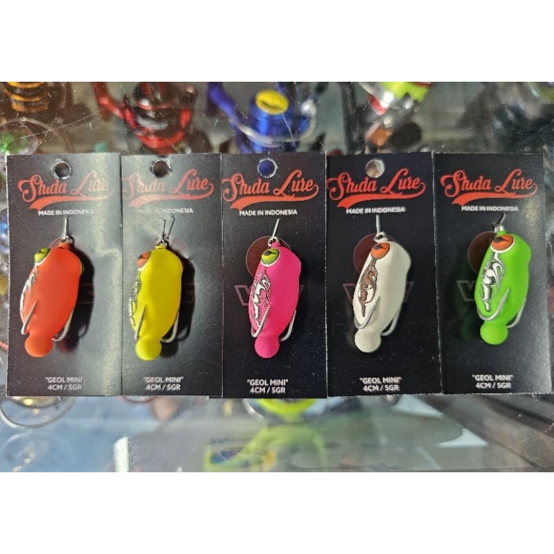 Umpan Casting Soft Frog Shida Geol Mini 4cm