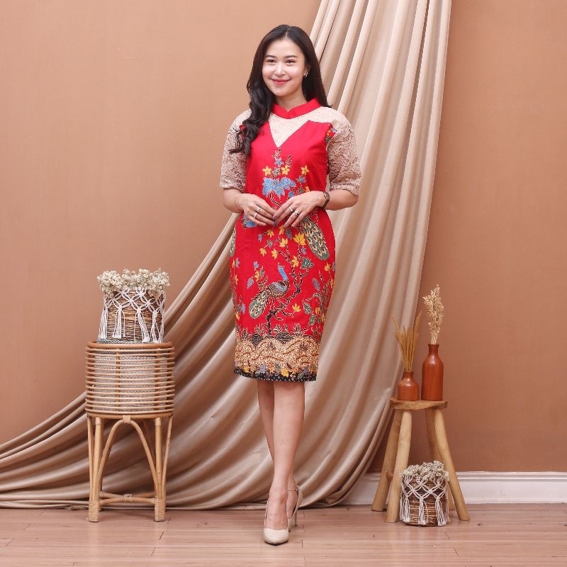 dres pesta merak hitam-dres batik premium-dres batik furing bisa couple