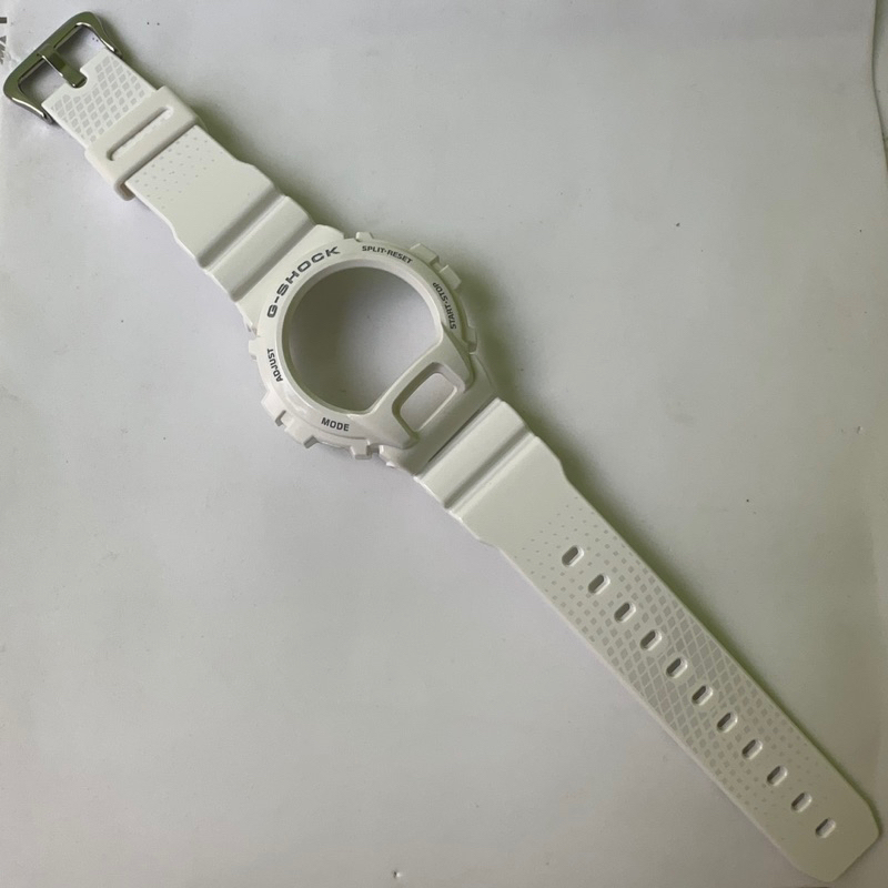 bnb gshock dw6900 bezel strap g shock dw 6900 putih original bnb g-shock dw-6900nb7