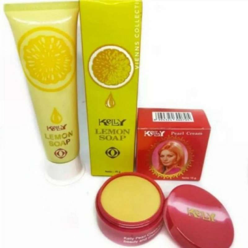♥️Skincare Mommy♥️ Kelly Lemon Soap 75g 25g || Kelly Pearl Cream 15g 5g