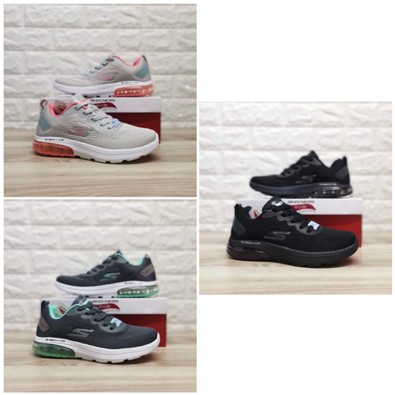 SEPATU SKECHERS ARCH FT “SKECH-AIR” WANITA (SIZE 35-40) FREE KAOS KAKI