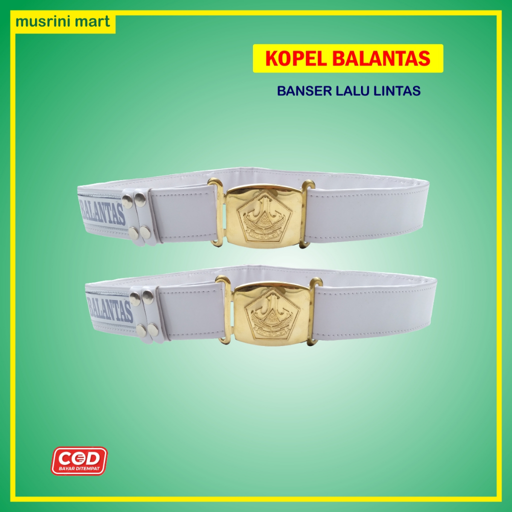 Kopel Banser Balantas Sabuk Balantas Atribut Banser Balantas Musrini Mart