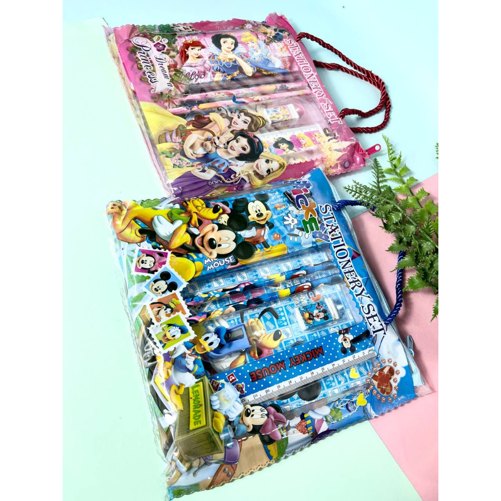 

E00005 Set Tas Alat Tulis Anak Karakter ( bisa untuk souvenir ULTAH sikecil )