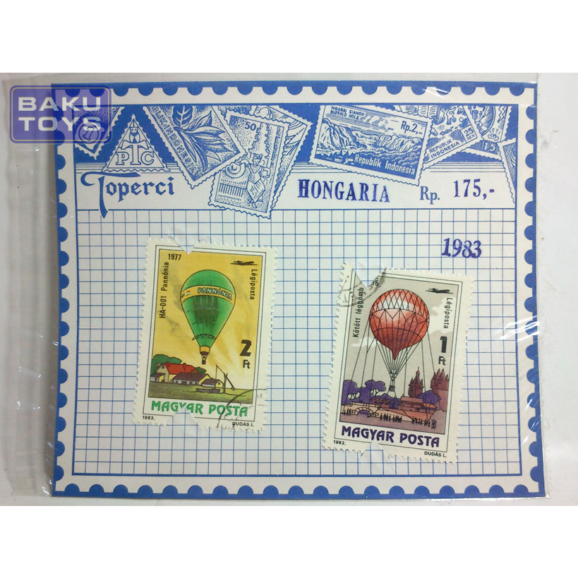

Perangko Toperci Hongaria Seri Balon Udara