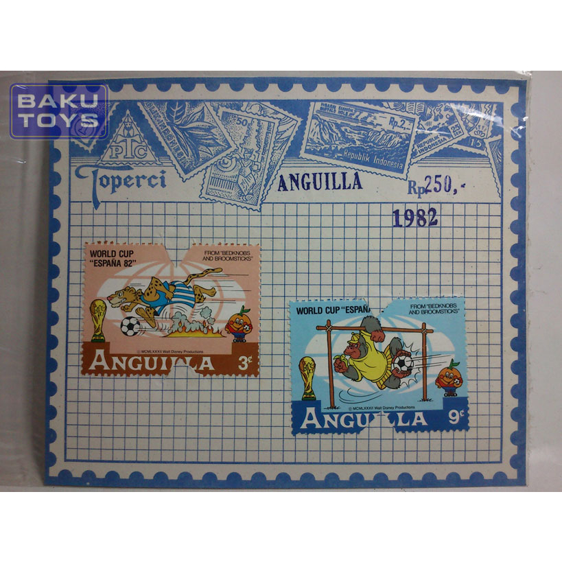 

Perangko Toperci Anguila World Cup Espana 1982