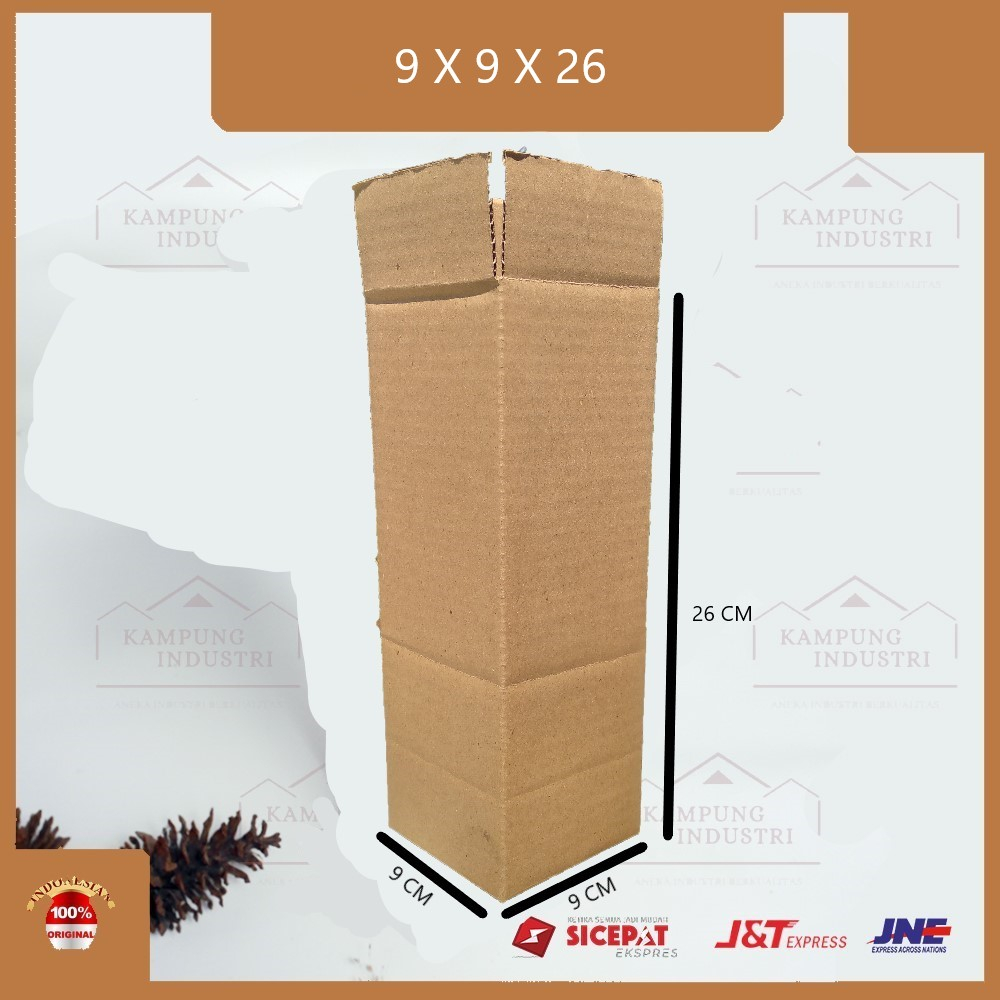 

KARDUS PACKING SINGGLE WALL UKURAN P9xL9xT26