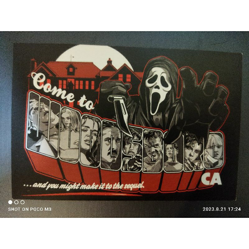 

kartu pos halloween/halloween postcard