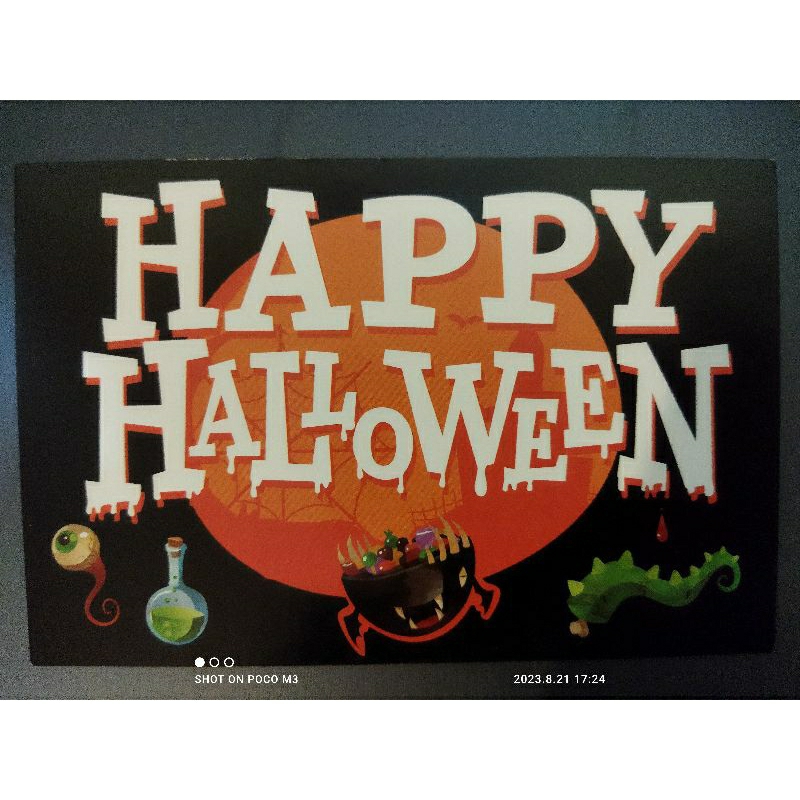

kartu pos halloween/halloween postcard