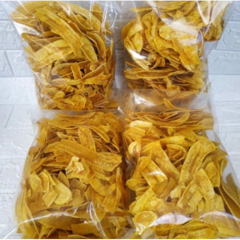 

Keripik Pisang Manis Gurih/Renyah Berat 250 gram