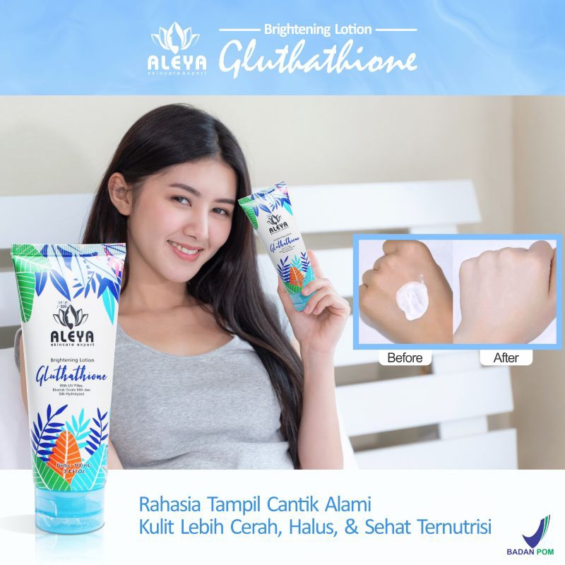 Whitening Booster Lotion Pemutih Kulit Pemutih Badan Whitening Lotion Aleya