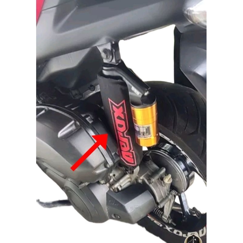 Sarung Shok Aerox Sarung Shock Breaker Aerox Old dan Connected