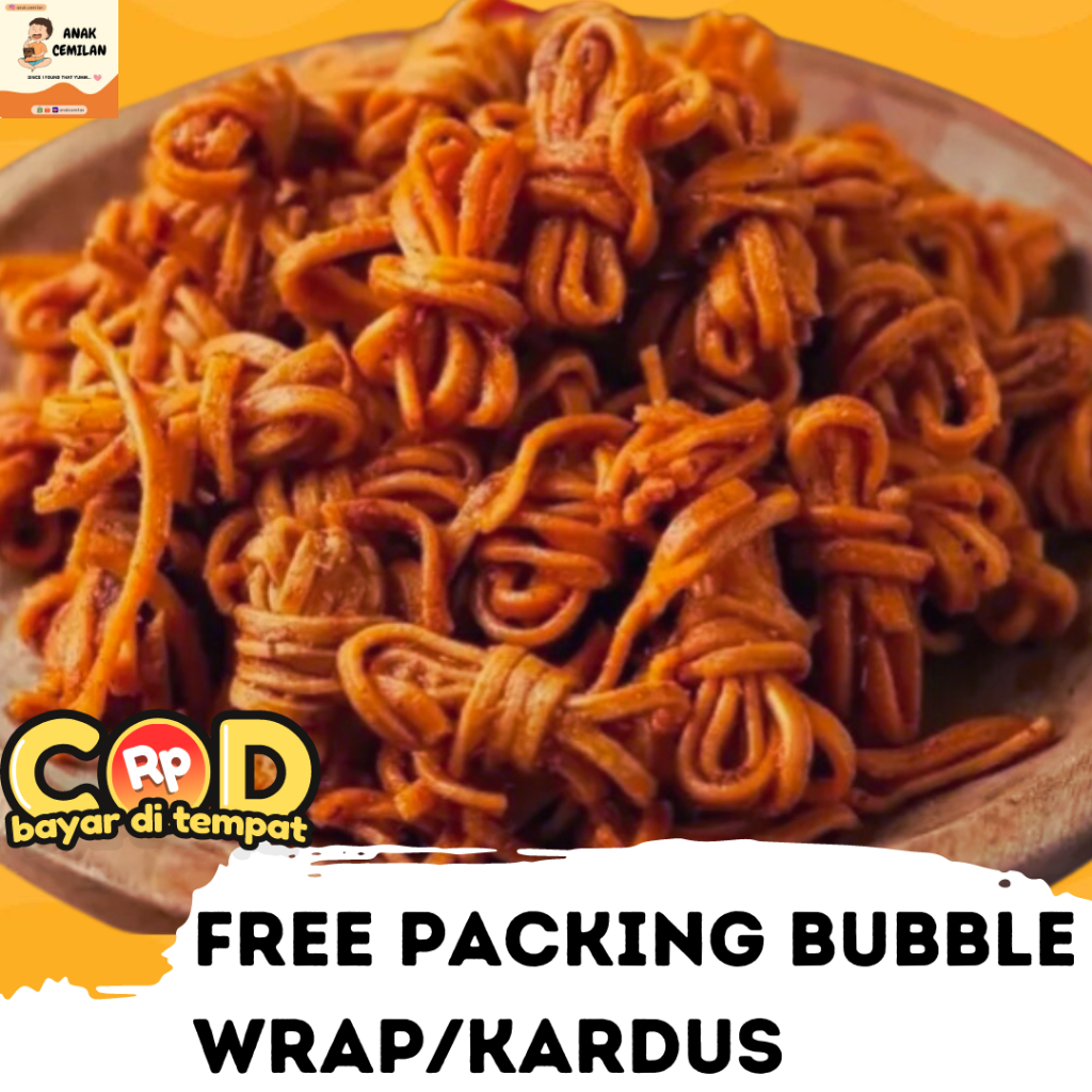 

Mie Gulung Viral 500gr / Mie Gulung Pedas Daun Jeruk (Bisa COD)