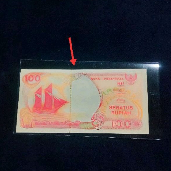 Uang Perahu Layar 1991 Koleksi Uang Kertas Kuno