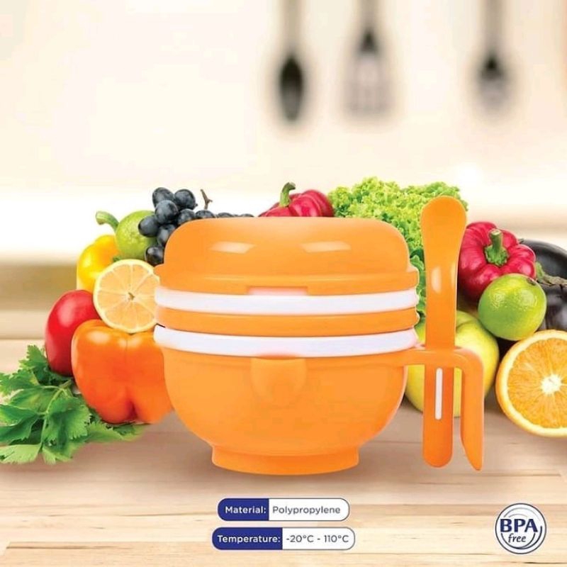 Baby Safe Multi Food Grinding Set / baby safe blender / MPASI / Saringan bubur