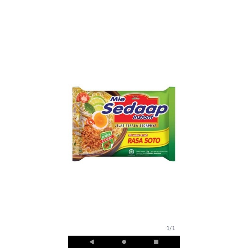 

Paket mie instan (isi 5)