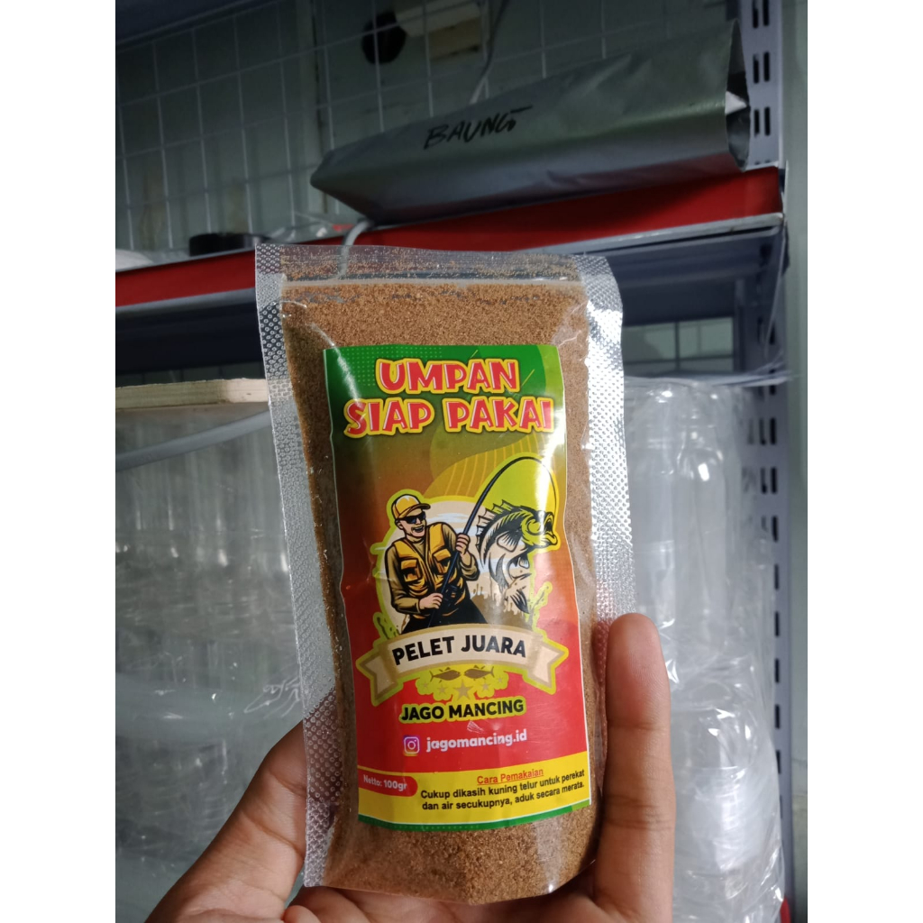 (UMPAN TASIK TERBAIK) IKAN NILA WANGI SPESIAL PELET GURIH