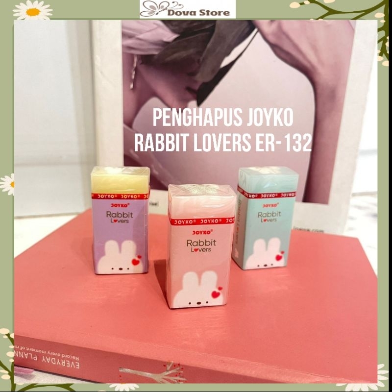 

PENGHAPUS JOYKO RABBIT LOVERS ER-132 LUCU PERLENGKAPAN SEKOLAH