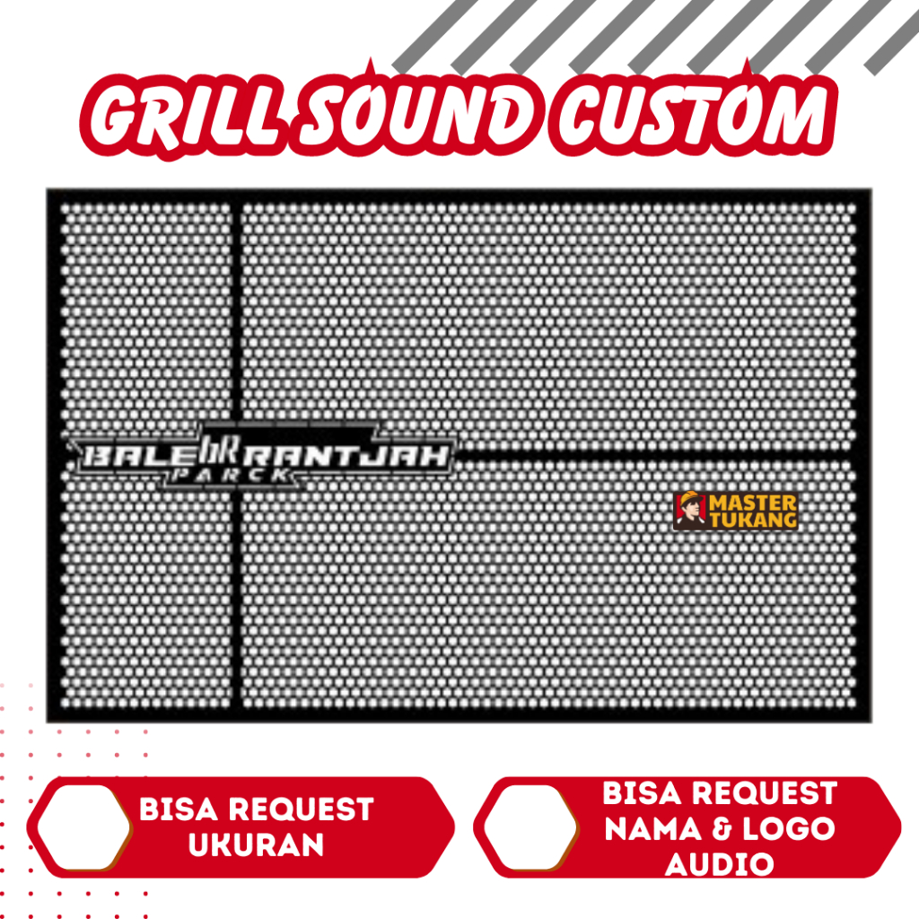 MG - Grill Sound Speaker Line Array 12inch Single