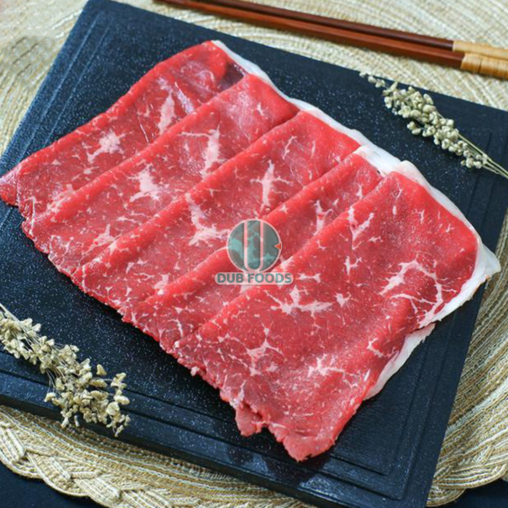 

Wagyu Slice Shabu / Aus Beef Wagyu Topside MB 5 500 gram