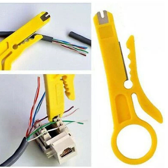 Pemotong Kabel LAN Pengupas Kulit Kabel Lan Cutter Wire Stripper Utp Punch Down Pengupas Kabel Porta