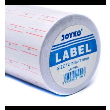 

label harga joyko 12x21mm ecer 1rol