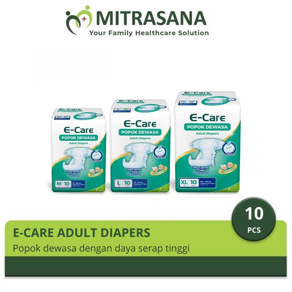 E-Care Adult Diapers (Popok Dewasa)