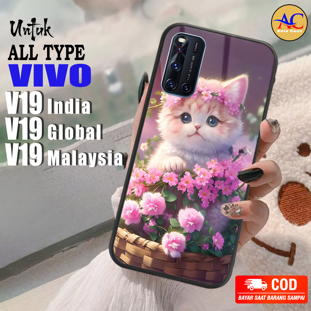 Case Hp Softcase Glossy Vivo V19 India V19 Global V19 Malaysia KCNG Casing Silikon Handphone Pelindu