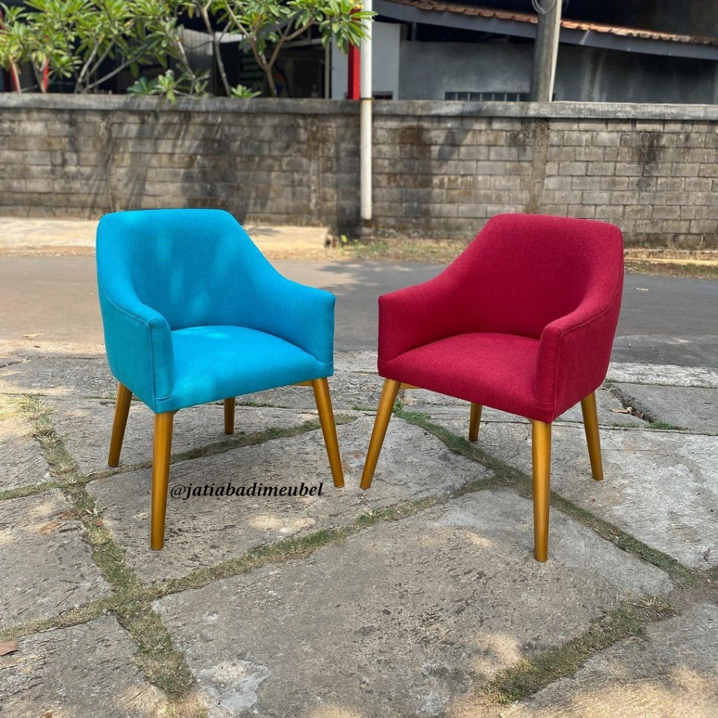 Kursi Sofa Single Minimalis Modern, Kursi Sofa Single Santai Retro