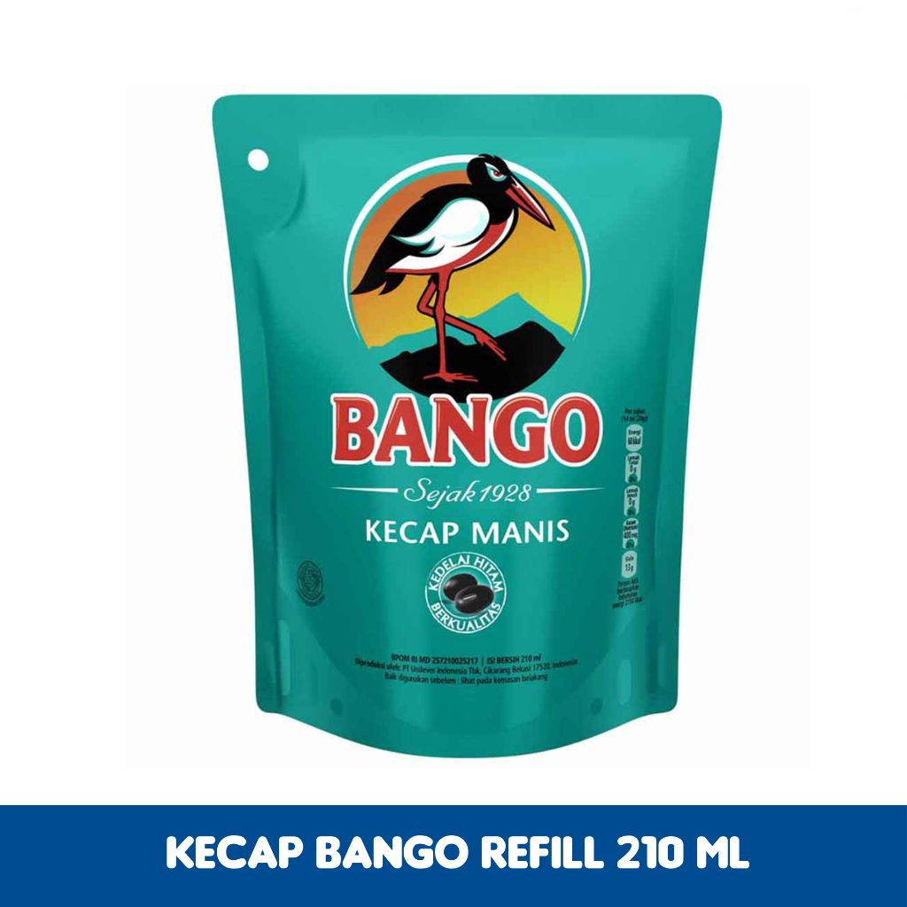 

Kecap Bango Kecap Kental Manis Isi 210 ml