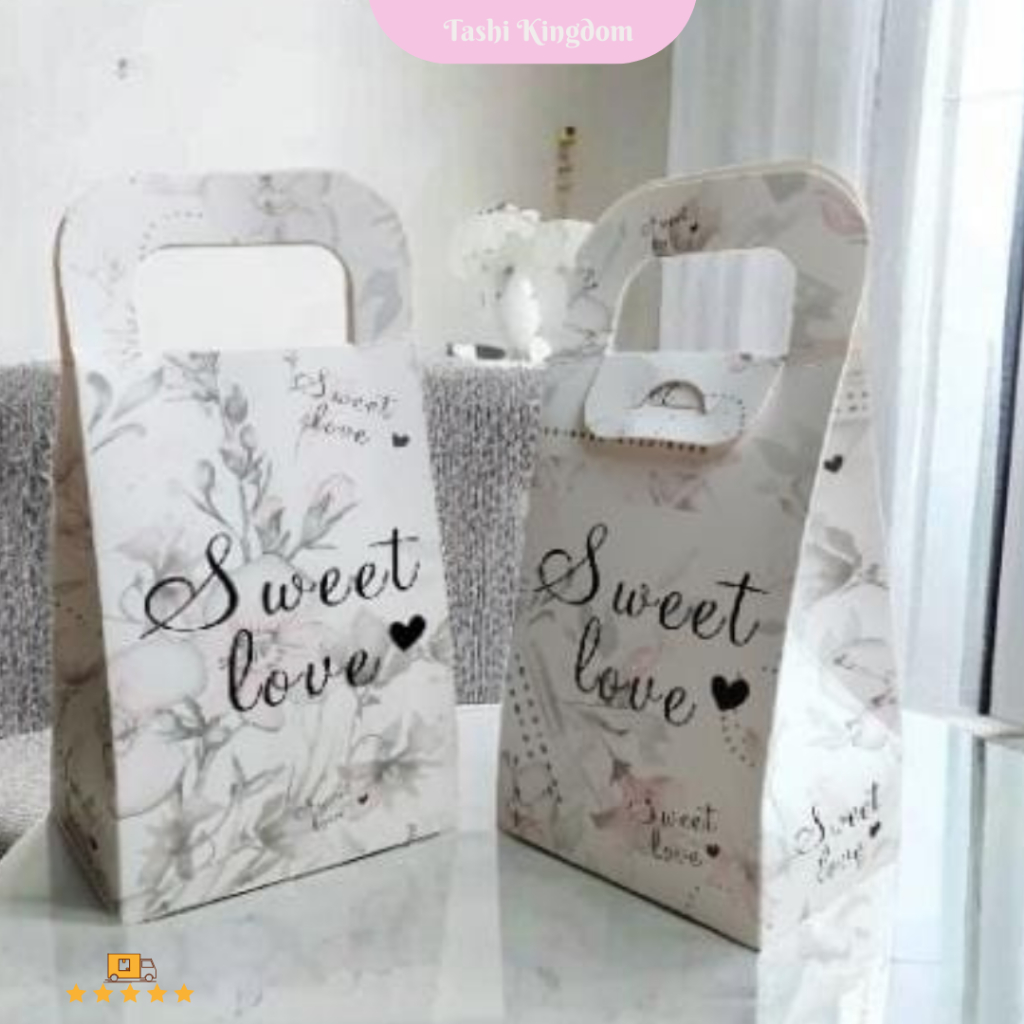 

Kotak wedding Kotak marmer valentine Box Ganggang Motif marble coklat