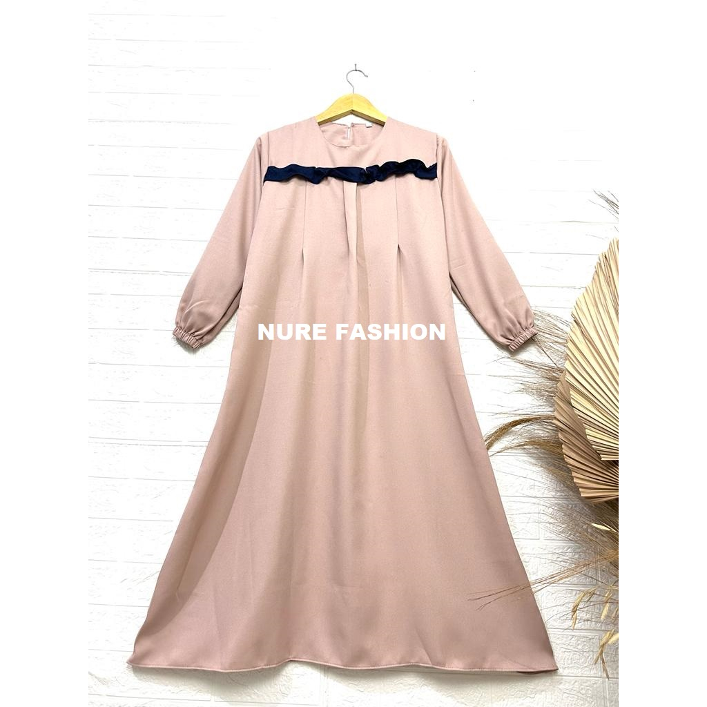 BAJU GAMIS ANAK DENORA DRESS M L XL